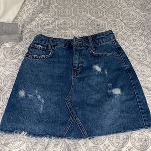 Most flattering Jean skirt